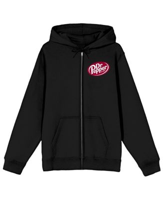 Dr. Pepper Men's Just What The Doctor Ordered Black Zip-Up Hoodie-XL