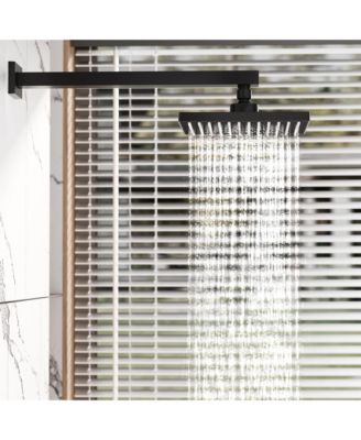 Wall Mounted Hand Held Shower Bathroom Luxury Rain Mixer Shower System Set(Valve Included)