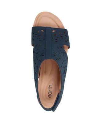 Women's Halin Cutout Slingback Wedge Sandals