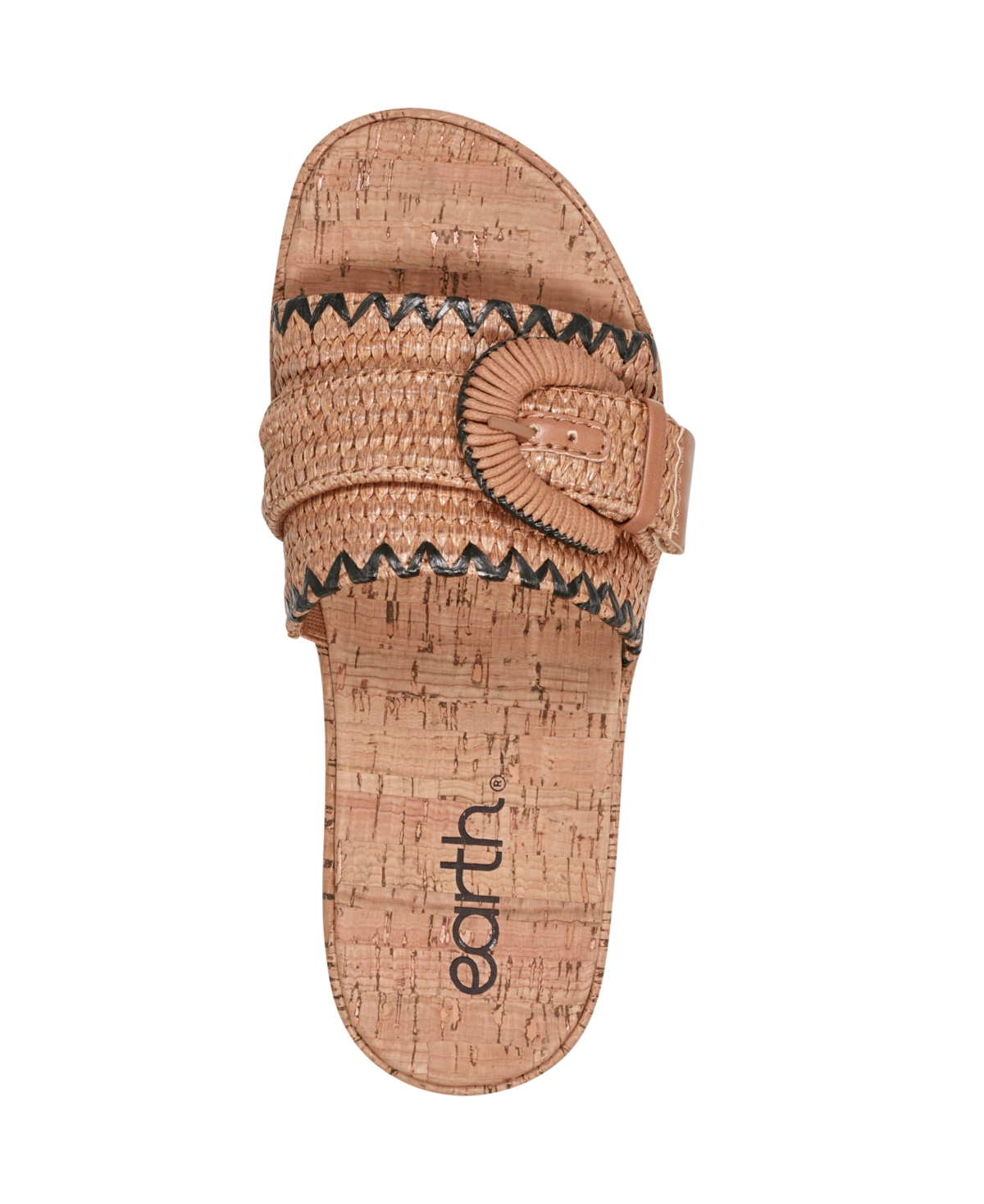 EARTH WOMEN'S SAMSY PLATFORM SLIDE SANDALS 