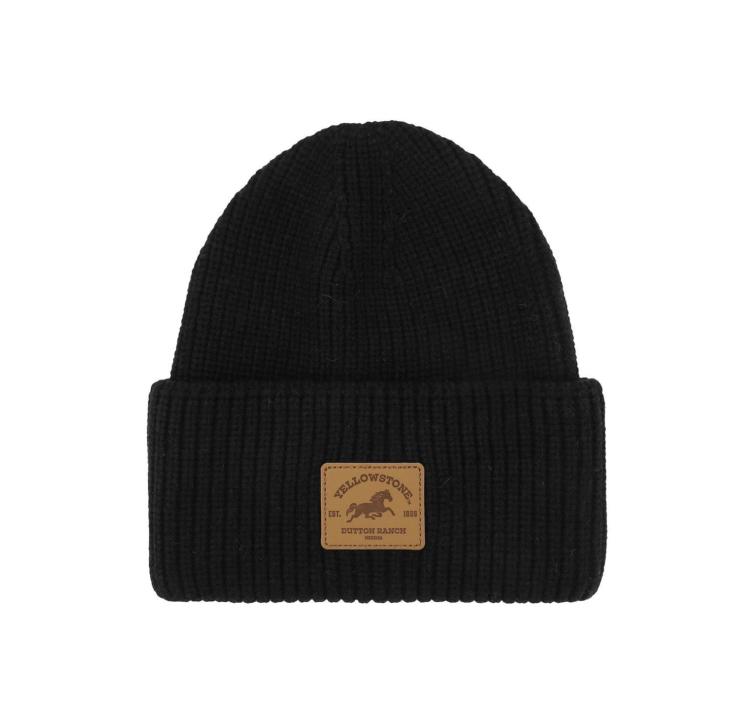 Men's Dutton Ranch Black Cuff Beanie