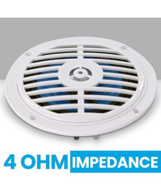 5.25-Inch Waterproof Stereo Speaker System, 100 Watts