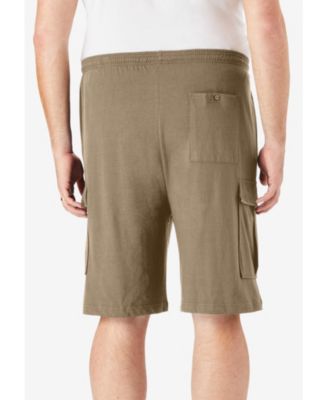 Big & Tall Lightweight Jersey Cargo Shorts