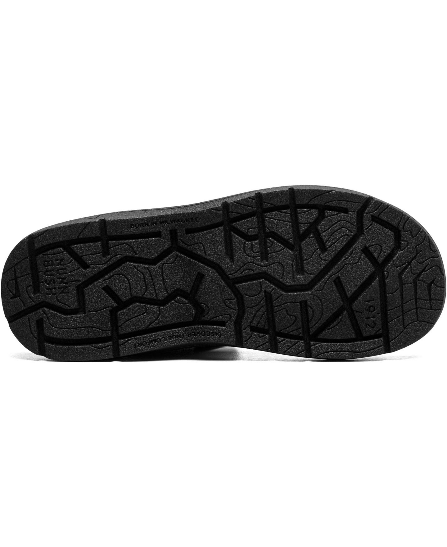 Мужские сандалии Nunn Bush Laguna 3-Strap River Sandal, цвет: Чёрный — фото 7