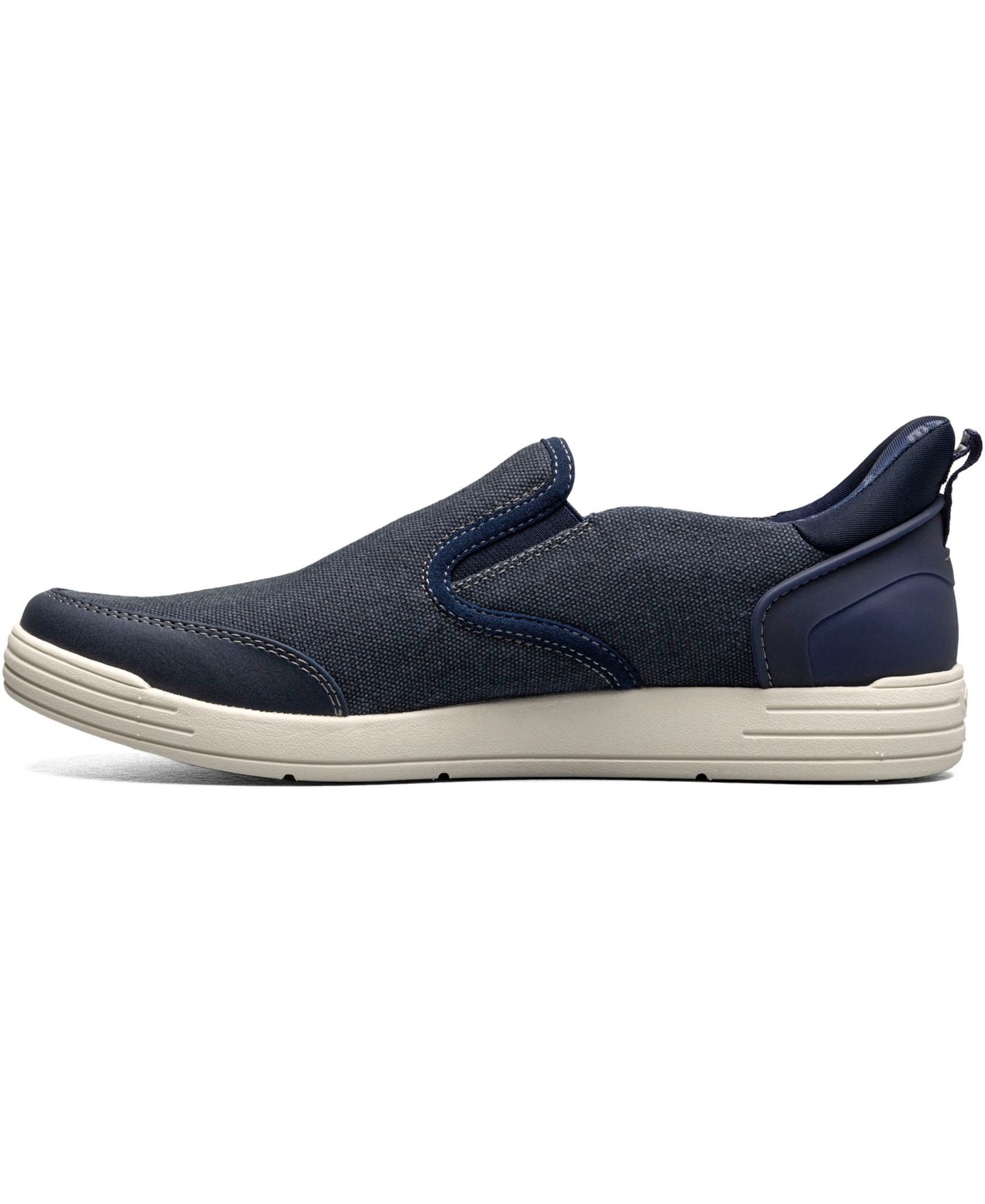 Мужские туфли Nunn Bush Kore City Walk EZ Canvas Slip On, цвет: Синий джинсовый — фото 3
