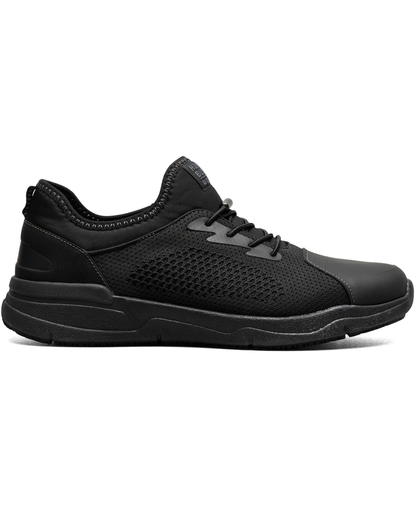 Nunn Bush Men's Grazie Work Splash Guard Slip Resistant Oxford, цвет: Чёрный — фото 6