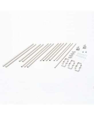 Mission 3/4" Decorative Bay Window Double Curtain Rod