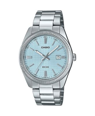 Casio Mens Silver Tone Stainless Steel Watch 385mm - Silver 81$