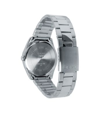 Men's Silver Tone Stainless Steel Watch, 38.5mm