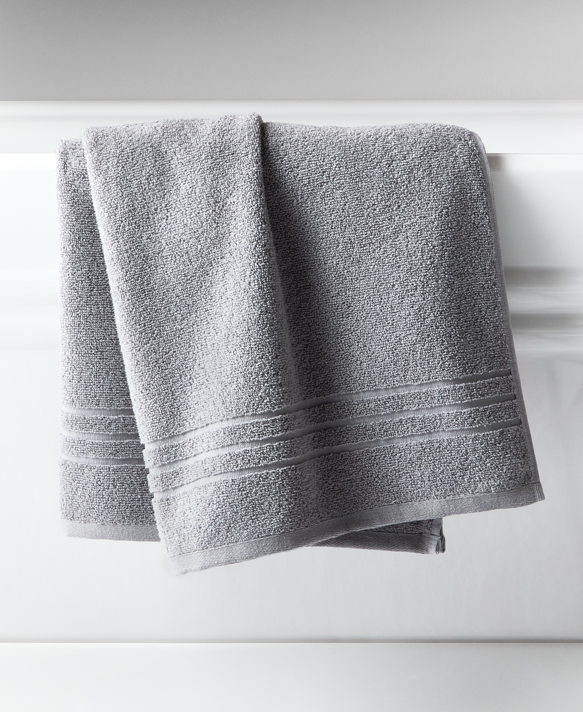 Arch Studio Quick Dry Bath Towel, 30" X 56", Exclusively At Macy's In Cloud