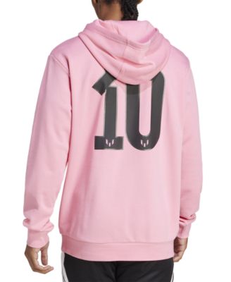 Men's Messi Logo Drawstring Hoodie