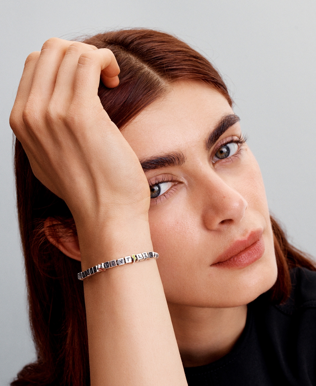 Pandora Sterling Silver Stranger Things Friends Don't Lie Bracelet In Sterling Silver