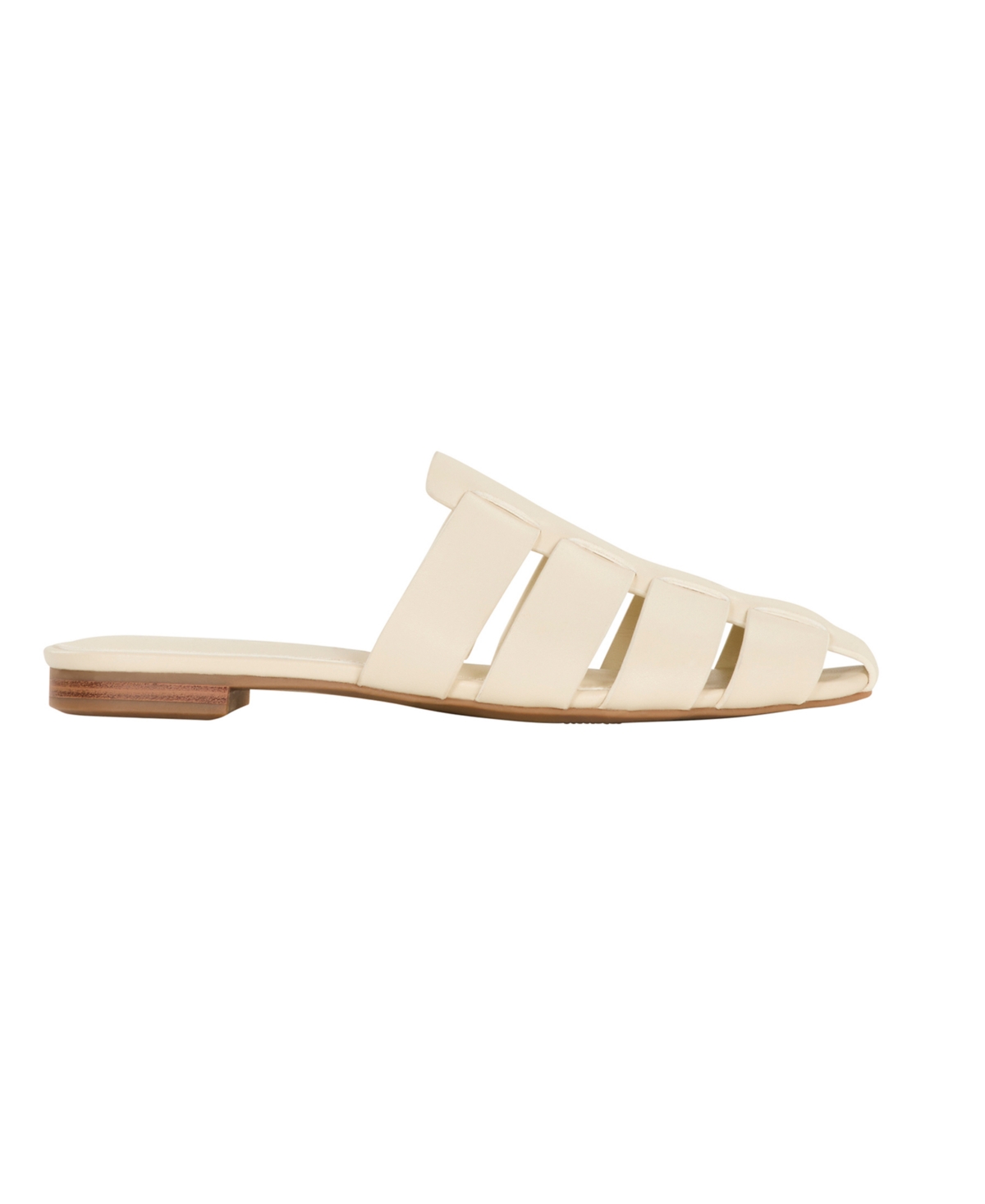 Shop Katy Perry Women's The Confidant Fisherman Square Toe Mules In Chalk