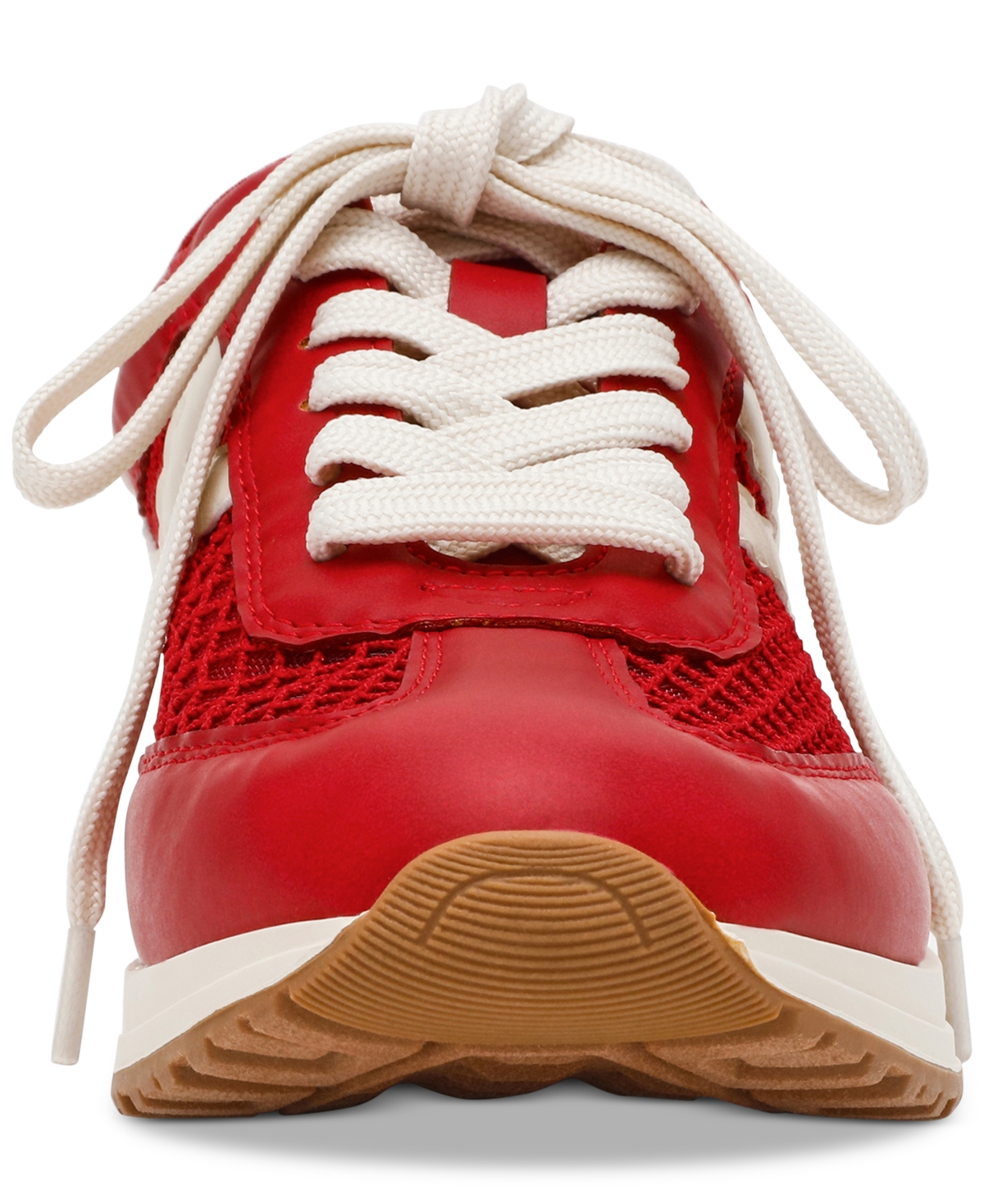 Dv Dolce Vita Women's Joque Mesh Sporty Retro Lace-up Sneakers In Red