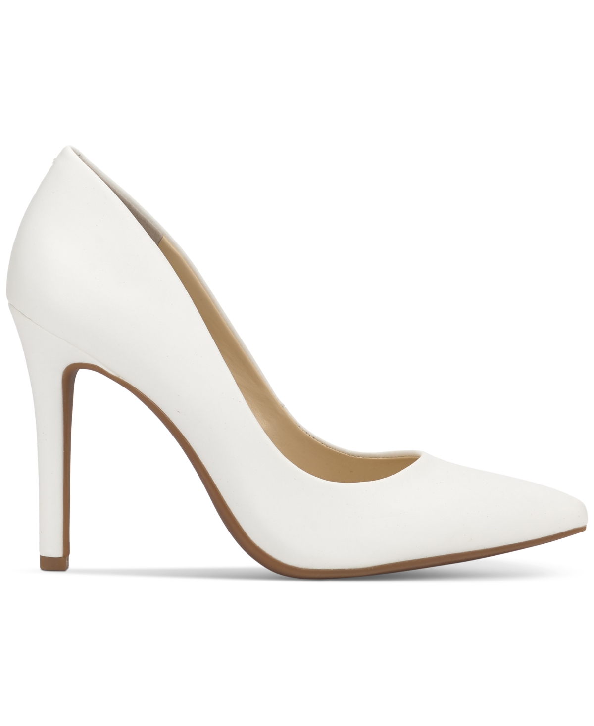Jessica Simpson Women's Cassani Pointed-toe Pumps In Bright White