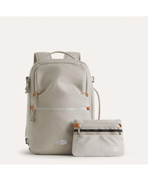 Рюкзак BAGSMART Faro 29L Carry On Travel Set Bone White, цвет: Бежевый