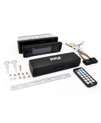 Single DIN Vehicle Receiver Headunit, Detachable Face, USB, SD, MP3