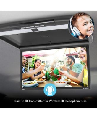 17.3'' Car Overhead Monitor with HDMI, USB, Micro SD, 1080p Support