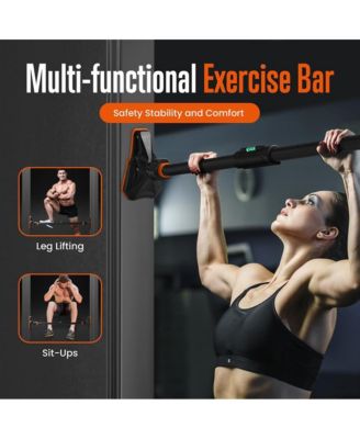 Pull-Up and S-Type Push-Up Bars for Strength Training and Home Workouts