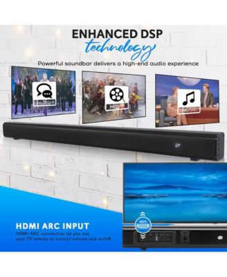 32   Convertible Soundbar Speaker, Bluetooth, Remote Control