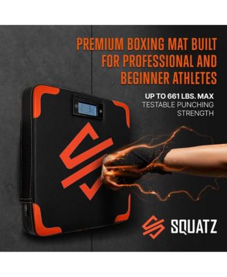 Portable Boxing Mat With Digital Counter, Punch Strength Training