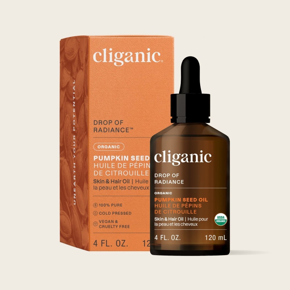 Organic Pumpkin Seed Oil - 4 oz