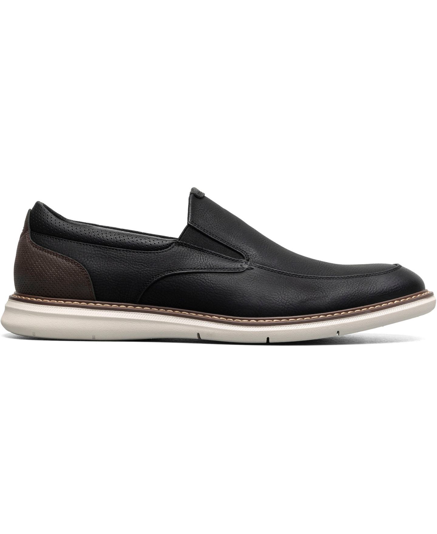 Мужские туфли Nunn Bush Chase Casual Slip On, цвет: Чёрный — фото 3