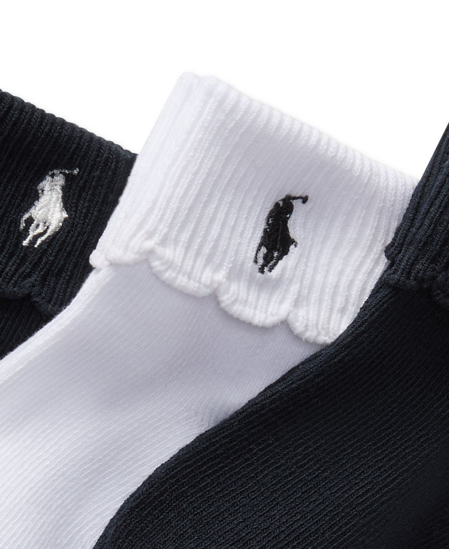 Поло Turn, с отворотом, фестончатый край, 3 шт. — Polo Ralph Lauren, цвет: Тёмный синий — фото 2