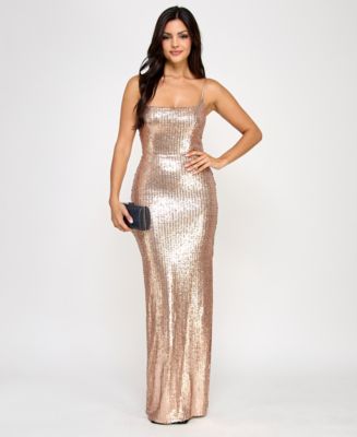 b darlin juniors' v-neck sleeveless bodycon sequin dress B. Darlin Sequin Mesh Patterned Halter V-Neck Bodycon Mini Homecoming Dress, Womens, 5, Dark Purple