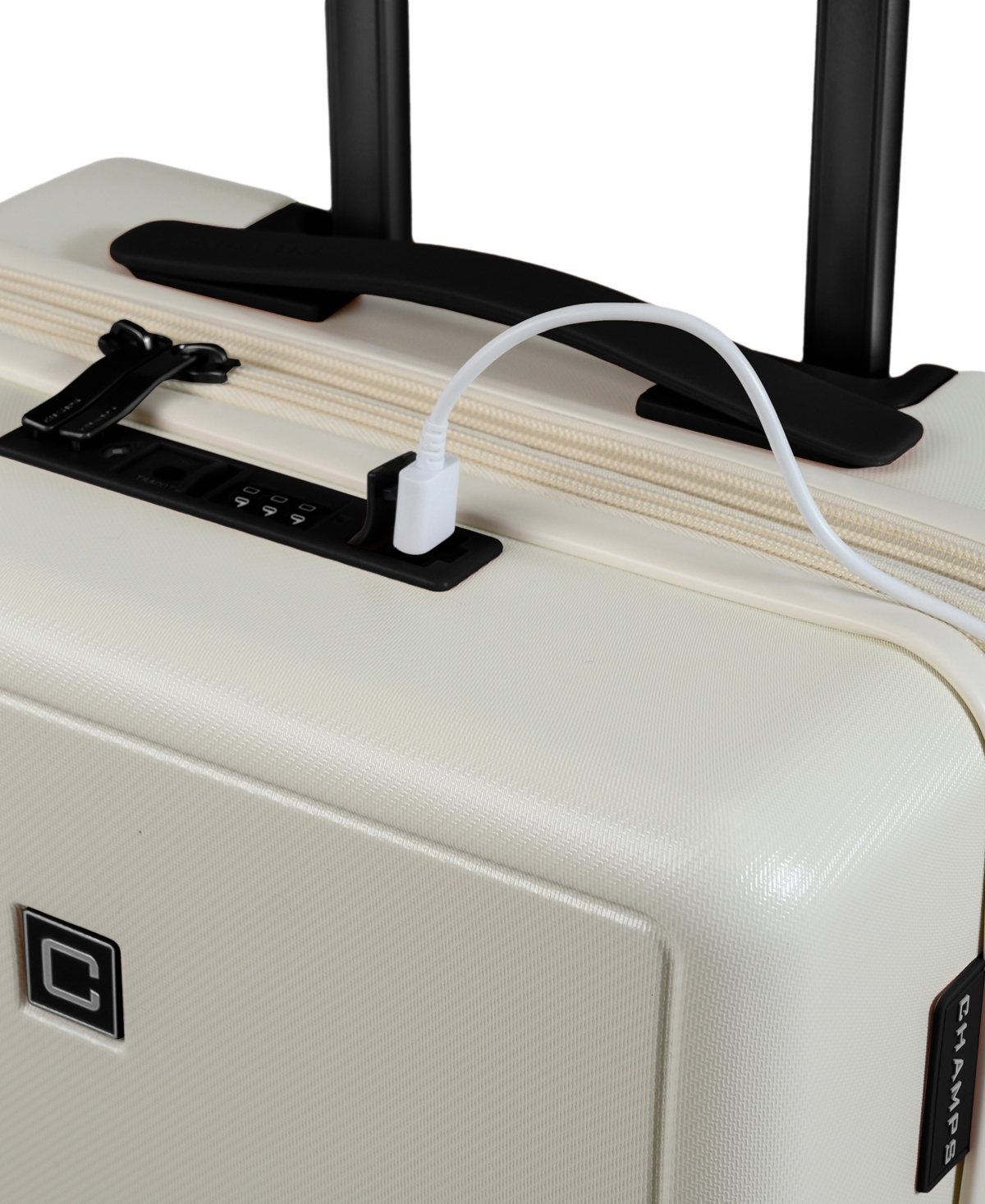 CHAMPS 3-PIECE VINTAGE MUSE COLLECTION HARDSIDE LUGGAGE SET 
