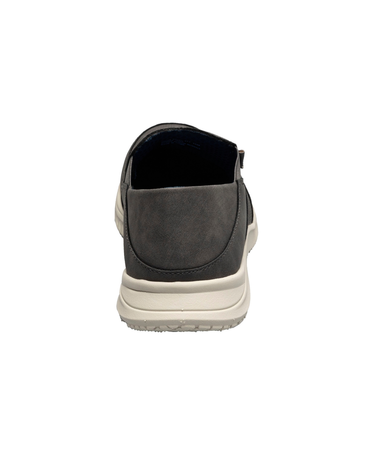 Nunn Bush Men's Conway Ez Moc Toe Slip On Shoes In Charcoal