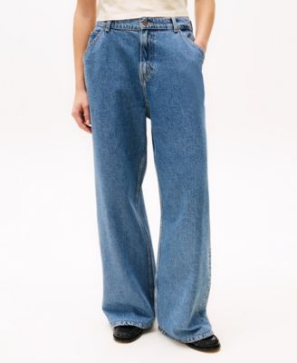 Beige FEMME Pantalon de survêtement basique à jambes larges 3168393