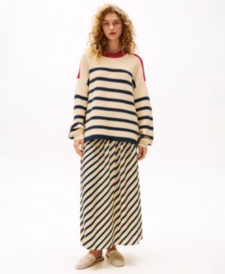 x Sofia Richie Grainge Women's Breton Striped Sweater