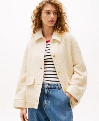 Tommy Hilfiger - Women's Button-Down Patch-Pocket Jacket