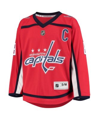 Big Boys and Girls Washington Capitals Home Replica Player Jersey - Alexander Ovechkin