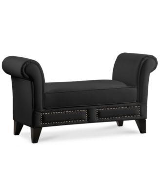 Furniture - Alissa Scroll Arm Bench