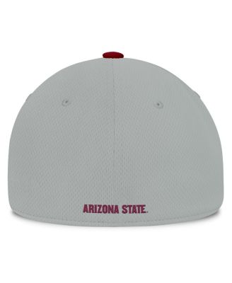 Men's Gray/Maroon Arizona State Sun Devils Mick Flex Hat