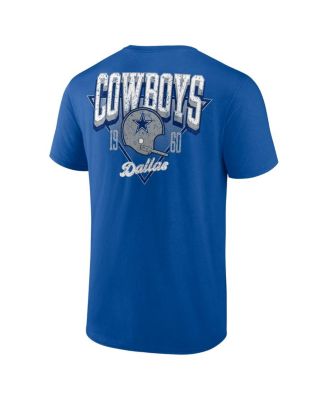 Men's Royal Dallas Cowboys Never Over T-Shirt