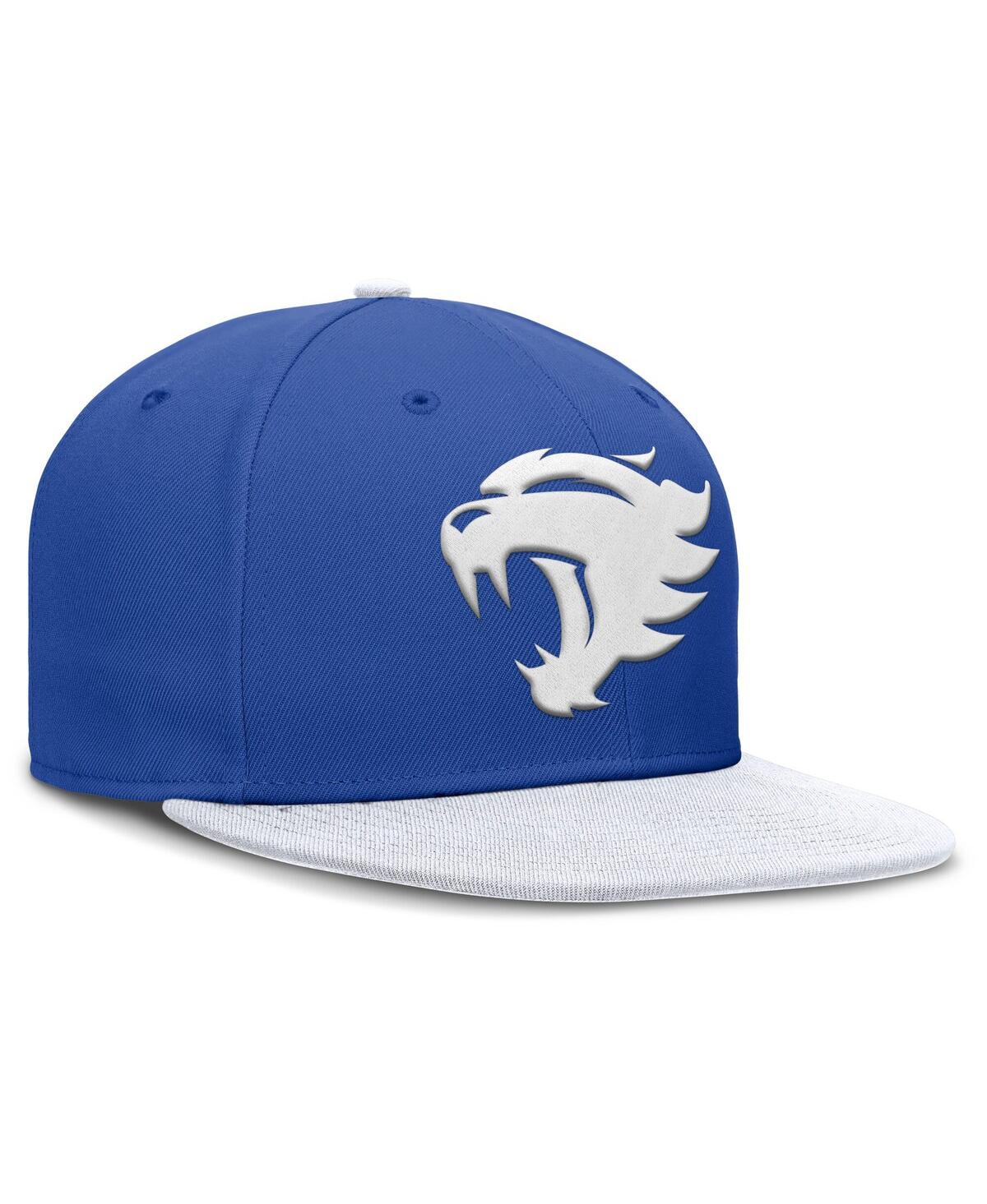 Nike Royal/white Kentucky Wildcats Two-tone Primetime Performance Fitted Hat In Royal,white