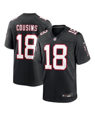 Nike - Big Boys and Girls Kirk Cousins Black Atlanta Falcons Alternate Game Jersey