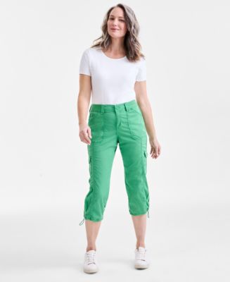 Style & Co Women's Cargo Capri Pants, Created for Macy's - Macy's