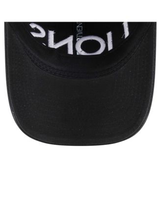 Women's Black Detroit Lions Cece 9TWENTY Adjustable Hat