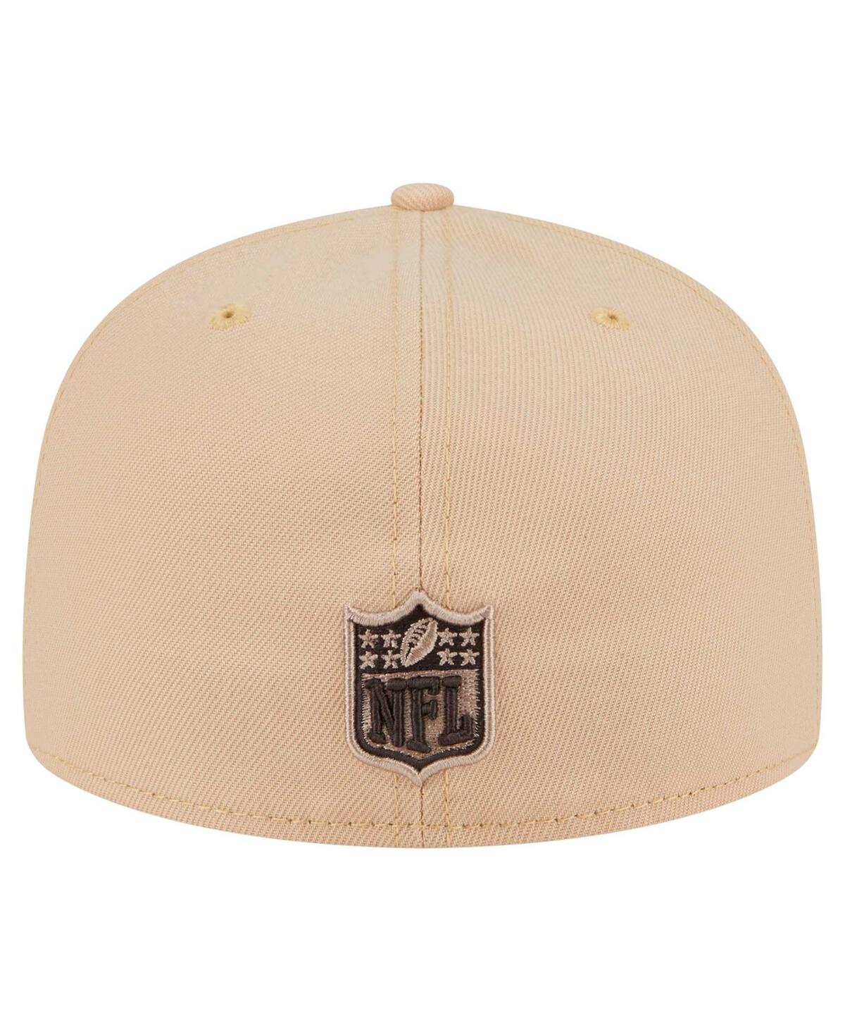 New Era Men's Tan Los Angeles Rams Candied Pecan 59FIFTY Fitted Hat