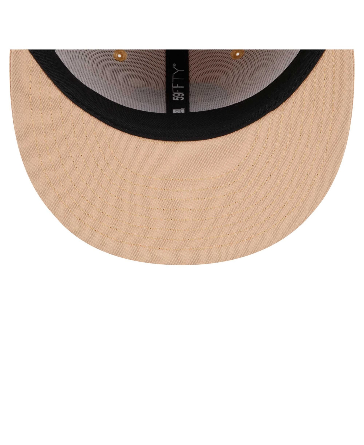 New Era Men's Tan Los Angeles Rams Candied Pecan 59FIFTY Fitted Hat