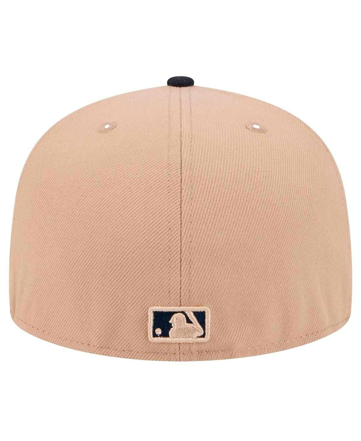 NEW ERA MEN'S KHAKI BOSTON RED SOX 59FIFTY FITTED HAT