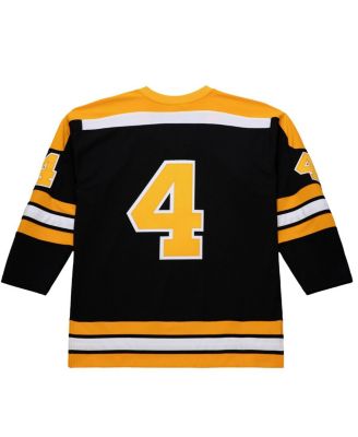 Men's Bobby Orr Black Boston Bruins 1971-72 Power Play Jersey