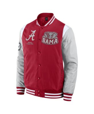 Men's Crimson Alabama Crimson Tide Elements&nbsp;Elite Full-Snap Jacket