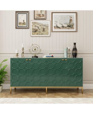 4 Door Locker Accent Cabinet