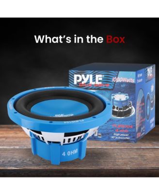 10-Inch Car Subwoofer, 1000 Watts, Dual Voice Coil (DVC)