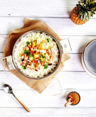  Strate 7-Piece Stainless Steel Cookware Set